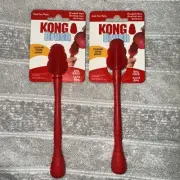KONG Cleaning Brush Set of 2 For All Classic Shape Kong Dog Toys S-XXL