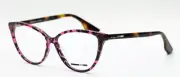 NEW McQ by Alexander McQueen Eyeglasses MQ0063O 004 54-14-145 Purple Tortoise