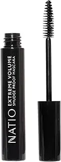 Natio Australia Extreme Volume Smudge Proof Mascara - Black 9ml - Volume-Enhancing Mascara, Flake-Free, Smear-Free, Clump-Free Definition & Drama - Cruelty Free & Vegan Friendly