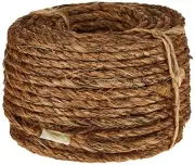 T.W Evans Cordage 26-011 1/4-Inch by 100-Feet 5 Star Manila Rope