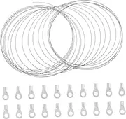 Ciieeo 1 Set Sealing Machine Heating Wire Element Grip Sealer Heating Element Sealing Strip Heat Sealer Parts Strip Heating Element Heat Trace Accessories Hot Heating Wire Silver