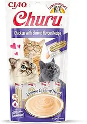 Inaba Churu Chicken / Shrimp Cat Treat, 56 GR