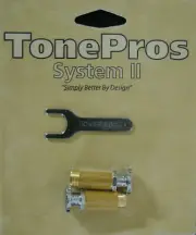 SPRS2-C TonePros Standard Locking Studs for PRS®, Chrome Finish