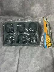 Disney Star Wars Storm Trooper/Darth Vader Silicone Ice Cube Tray - Brand New!