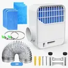 3 in1 Electric Dryer Vent kit indoor With Stainless Steel Screen Filter for I...