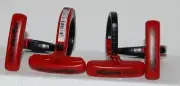 4 Garner Bender CWT2RR Wraptor Cable Cord Red Black Organizer Medium