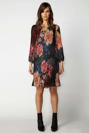 Blair Antique Floral Shift Dress--VER-BAFSD