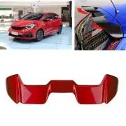 Gloss Red Yofer Trunk Rear Wing Spoiler Lip For Honda Fit GK5 2014 2016 17 18 19 (for: Honda)