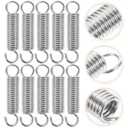 10 Pcs Tension Spring Extension Springs With Hook Ends Compression