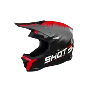 Furious Versus Red Glossy Offroad Helmet