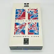 CBS DODGE TRUCKS 1992 WINTER OLYMPICS HIGHLIGHTS VIDEO VHS TAPE