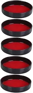 MOLUCKFU 5pcs Dice Cup Base Ktv Game Cup Lid Dice Cup Tray Dice Accessories Dice Shaker Container Dice Supplies Useful Dice Cup Lid Dice Storage Cup Lid Party Props Dice Holders Plastic