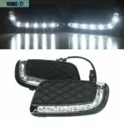 Fit For Benz Smart Fortwo 2008-2011 LED DRL Driving Fog Lamp White Lights New (for: Smart)