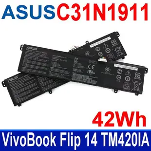 ASUS C31N1911 3芯 原廠電池 B31N1911 R428FF S433FA V4050FA V4050FF V433FA TP412UA TP420IA TP470EA TP470EZ S4600FA