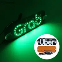 在飛比找蝦皮購物優惠-Anna 通用 GRAB 出租車 LED 廣告標誌指示燈燈汽
