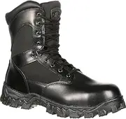 [Rocky] Men's Alpha Force 8 Inch Side Zip Work Boot