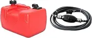 Tank for Boat - Portable Tank for Ship - Portable Fishing Boat Oil Container 3 Gallon for Yacht, Ship Crude Can with Filter and Pipe