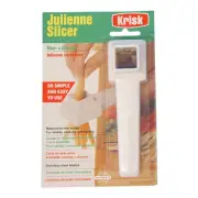 1x Krisk Julienne Slicer White Kitchen Utensils Slicer