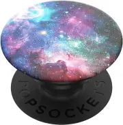 PopSockets PopGrip with Swappable Top for Phones and Tablets - Blue Nebula