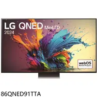 在飛比找蝦皮商城優惠-LG樂金【86QNED91TTA】86吋miniLED4K顯