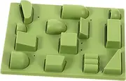 Kisangel Lovely Miniature Shelf for Doll House Mini Doll Decorative Rack Plastic Mini Furniture Decor
