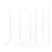6Pcs Bead Stainless Steel Beading Sewing Beading Metal Beading Metal Curved