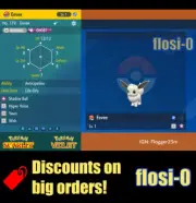 6IV Shiny Eevee Pokemon Scarlet and Violet