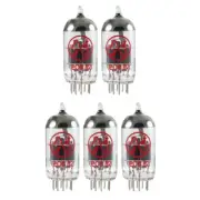 Brand New Gain Matched Quintet (5) JJ Tesla Electronics 12AU7 / ECC82 Tubes