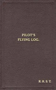 Wing Commander Robert Stanford Tuck Flying Log Book