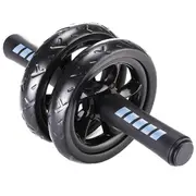 Abdominal Roller Wheel Fitness Waist Core Workout Exercise Gym Free Mat Abdominal Machines