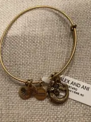 Alex And Ani Mermaid Bracelet In Gold