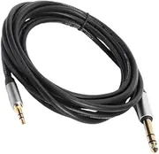 Enhanced Performance Audio Cable 1.5m 3.5mm to 6.5mm Pure Shielding for Sound