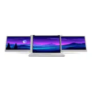 Portable Dual-Screen Monitor For Laptop 2 pcs of 12 Inch Full View Display Model No. S11