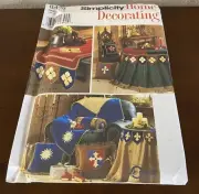 Simplicity Pattern Renaissance Table Runner Table Topper Throw Pillows
