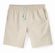 NEW Myles Everyday Short 8" In Khaki For Men's Large