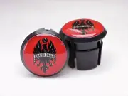 Bianchi handlebar bike caps, Bianchi Bike end plugs Bianchi Red black