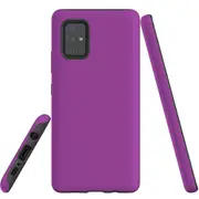 For Samsung Galaxy A71 5G Case Tough Protective Cover Purple
