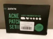 ZATKTK Acne Patch Set 138 count 6 sizes