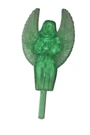 Vintage Angel Topper for Ceramic Tree Green Embossed