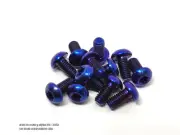 BLUE Titanium Disc Brake Rotor Bolts M5x10 For Hope Sram Magura