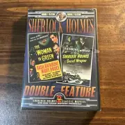THE WOMAN IN GREEN & SECRET WEAPON - DVD Sherlock Holmes Basil Rathbone Sealed