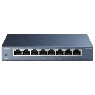 TP-LINK TL-SG108 8埠 10/100/1000Mbps專業級Gigabit交換器 SG108