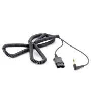 Plantronics QD-to-2.5mm Cable 70765-01 for Polycom 320 321 330 331 & Aastra 470