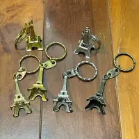在飛比找蝦皮購物優惠-【巴黎購回】/巴黎鐵塔鑰匙圈（金色、銀色、古銅色）