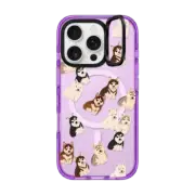 iPhone 16 Pro Impact Ring Stand Case MagSafe Compatible Husky Jumble