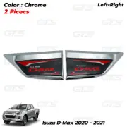 Chrome Side Vent Fender Trim Cover For Isuzu D-Max X-Series 4WD '20 '22