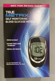 True Metrix Blood Glucose Monitoring System kit NO Test Strips