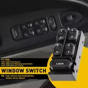 Master Power Window Door Switch for 1994-2004 Ford Mustang Convertible