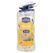 Organic Brown Rice Cakes, Honey Nut, 9.6 oz (273 g)