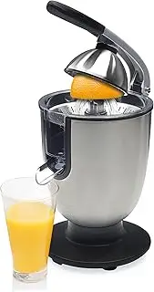 [Princess] Champion Juicer Pro - For All Citrus Fruits - With Press Lever - Flow Plug Function - Silver - 201863